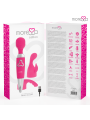 MORESSA ODILON WAND POTENTE MOTOR MAS DOS CABEZALES PREMIUM SILICONE RECARGABLE