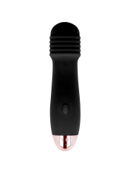 DOLCE VITA VIBRADOR RECARGABLE TRES NEGRO 7 VELOCIDADES