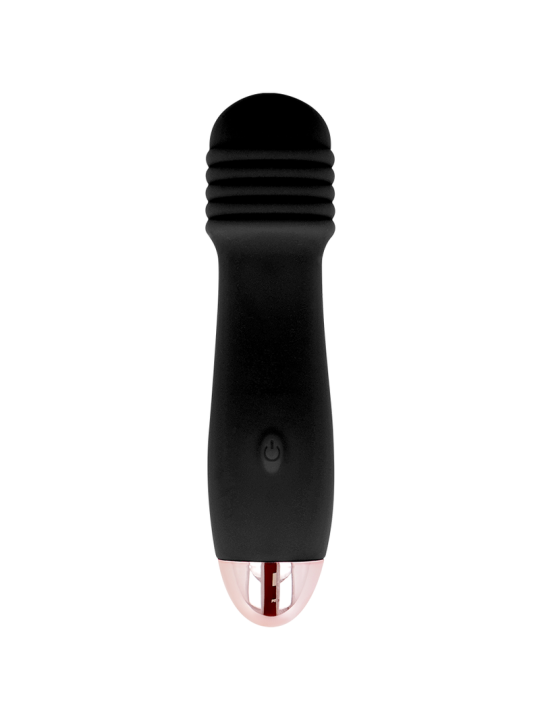 DOLCE VITA VIBRADOR RECARGABLE TRES NEGRO 7 VELOCIDADES