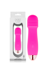 DOLCE VITA VIBRADOR RECARGABLE THREE ROSA 7 VELOCIDADES