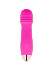 DOLCE VITA VIBRADOR RECARGABLE THREE ROSA 7 VELOCIDADES