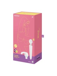 SATISFYER DOUBLE WANDER APP BLANCO