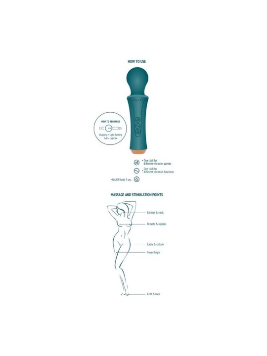 XOCOON THE PERSONAL WAND VERDE