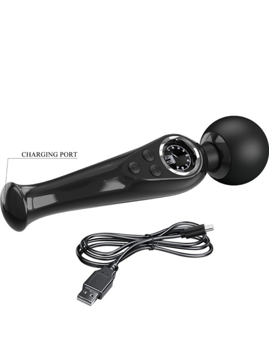 PRETTY LOVE SKYLER VIBRADOR WAND NEGRO