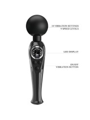 PRETTY LOVE SKYLER VIBRADOR WAND NEGRO