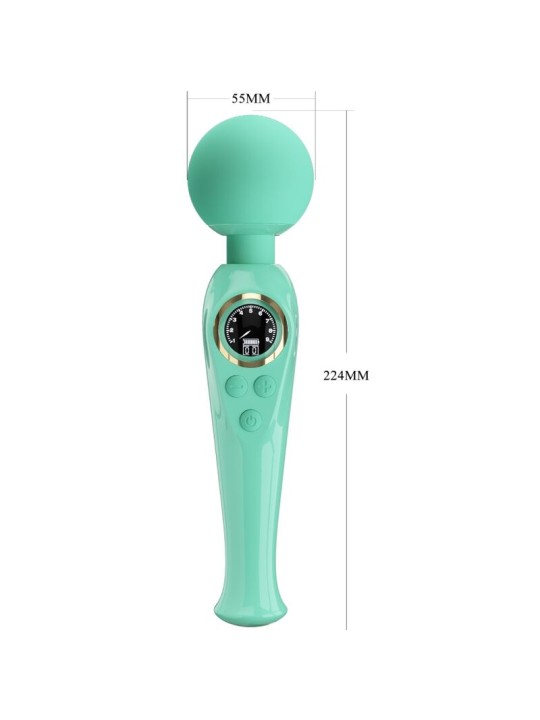 PRETTY LOVE SKYLER VIBRADOR WAND VERDE