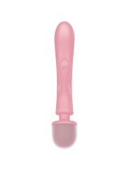 SATISFYER TRIPLE LOVER MASAJEADOR VIBRADOR RABBIT ROSA