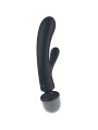 SATISFYER TRIPLE LOVER MASAJEADOR VIBRADOR RABBIT ROSA