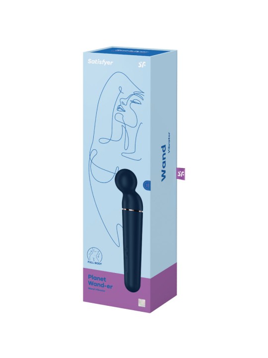 SATISFYER PLANET WAND ER MASAJEADOR VIBRADOR BERRY