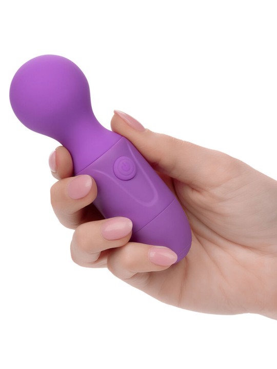 CALEXOTICS FIRST TIME MASAJEADOR RECARGABLE 10 VIBRACIONES VIOLETA