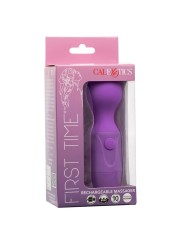 CALEXOTICS FIRST TIME MASAJEADOR RECARGABLE 10 VIBRACIONES VIOLETA