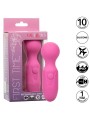 CALEXOTICS FIRST TIME MASAJEADOR RECARGABLE 10 VIBRACIONES ROSA