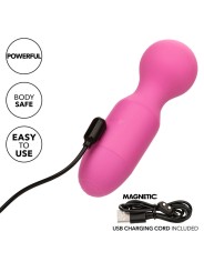 CALEXOTICS FIRST TIME MASAJEADOR RECARGABLE 10 VIBRACIONES ROSA
