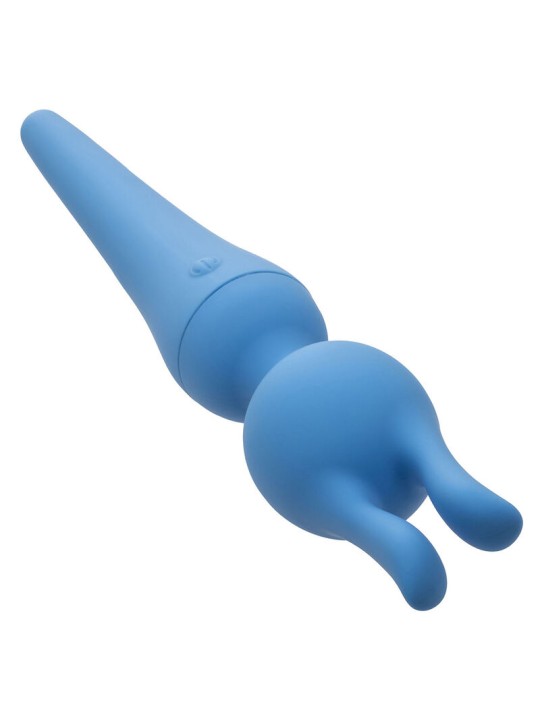 CALEXOTICS COUTURE KIT VIBRADOR WAND 10 VIBRACIONES AZUL