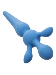 CALEXOTICS COUTURE KIT VIBRADOR WAND 10 VIBRACIONES AZUL