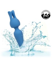 CALEXOTICS COUTURE KIT VIBRADOR WAND 10 VIBRACIONES AZUL