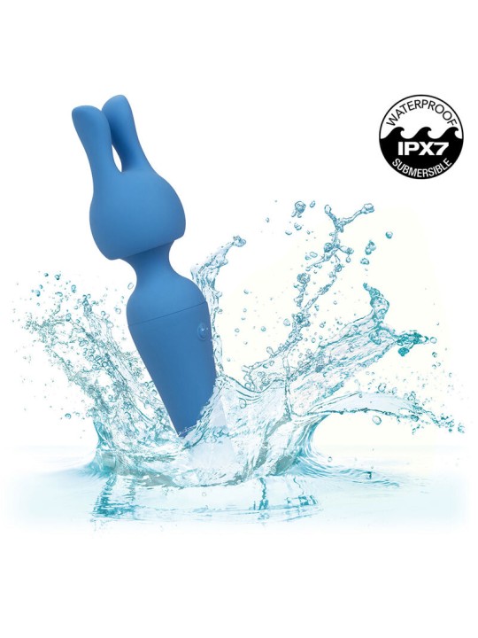 CALEXOTICS COUTURE KIT VIBRADOR WAND 10 VIBRACIONES AZUL