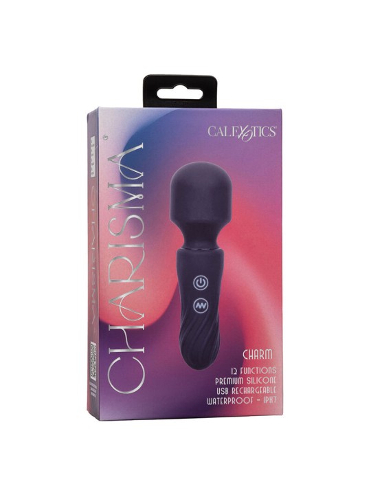 CALEXOTICS CHARISMA CHARM MASAJEADOR 12 FUNCIONES MORADO
