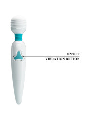 PRETTY LOVE CLOUD VIBRADOR WAND 7 VIBRACIONES BLANCO