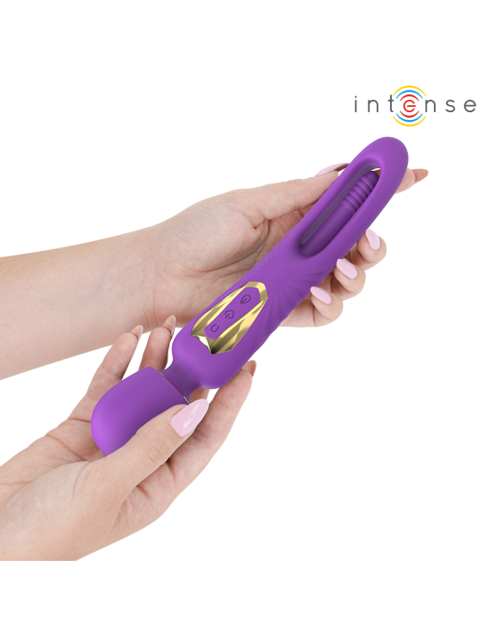 INTENSE CHRISTY VIBRADOR WAND CON LENGUA GIRATORIA