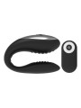 BRILLY GLAM WE LOVE VIBRADOR PARA PAREJAS CONTROL REMOTO NEGRO