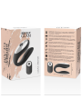 BRILLY GLAM WE LOVE VIBRADOR PARA PAREJAS CONTROL REMOTO NEGRO