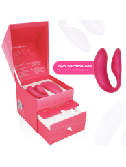 WE VIBE CHORUS VIBRADOR PAREJAS CON CONTROL SQUEEZE ROSA
