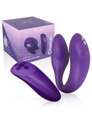 WE VIBE CHORUS VIBRADOR PAREJAS CON CONTROL SQUEEZE LILA