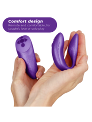 WE VIBE CHORUS VIBRADOR PAREJAS CON CONTROL SQUEEZE LILA