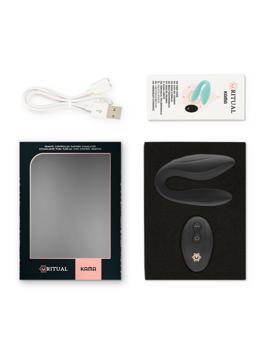 RITHUAL KAMA CONTROL REMOTO PARA PAREJAS AZABACHE