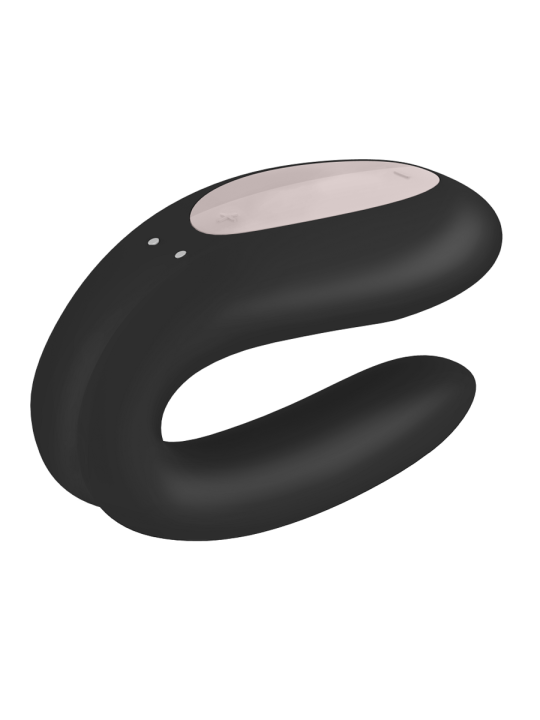 SATISFYER DOUBLE JOY CON APP MORADO