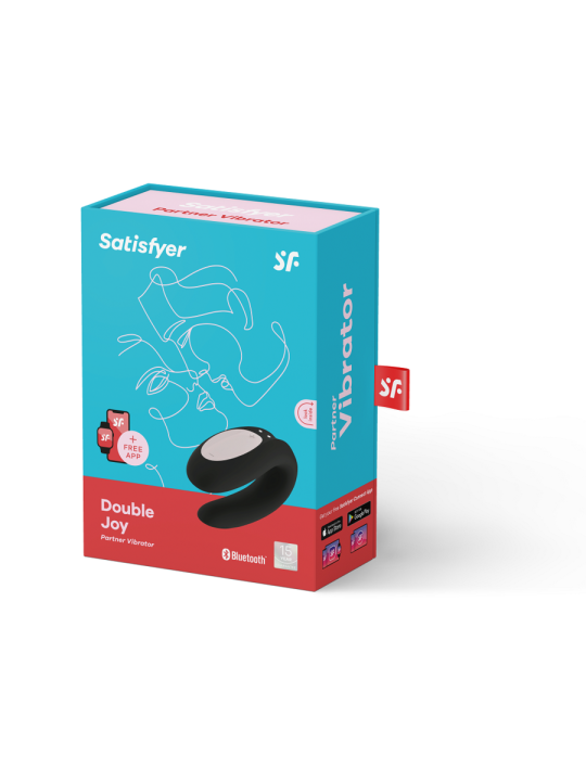 SATISFYER DOUBLE JOY CON APP MORADO