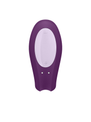SATISFYER DOUBLE JOY CON APP MORADO