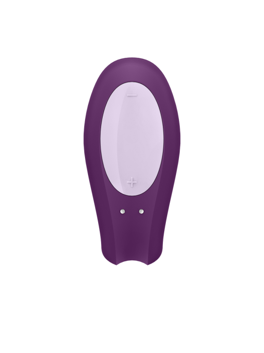 SATISFYER DOUBLE JOY CON APP MORADO
