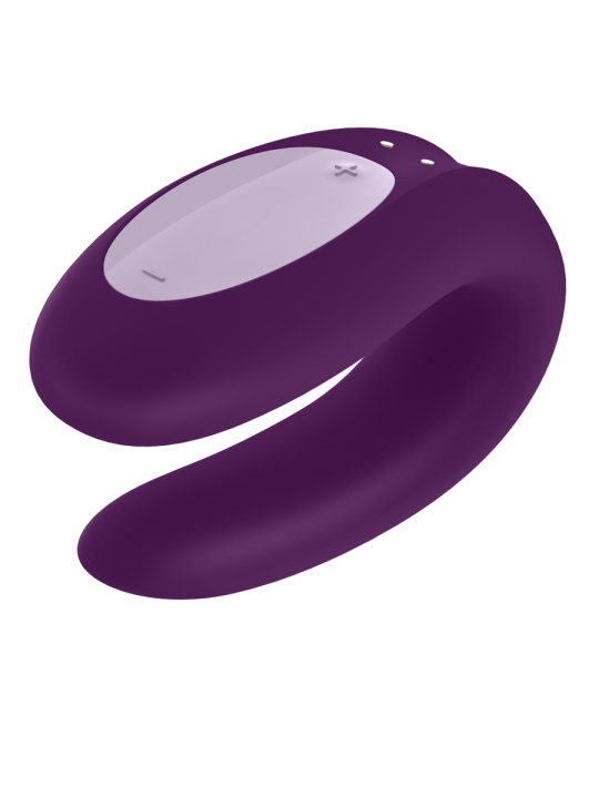 SATISFYER DOUBLE JOY CON APP MORADO