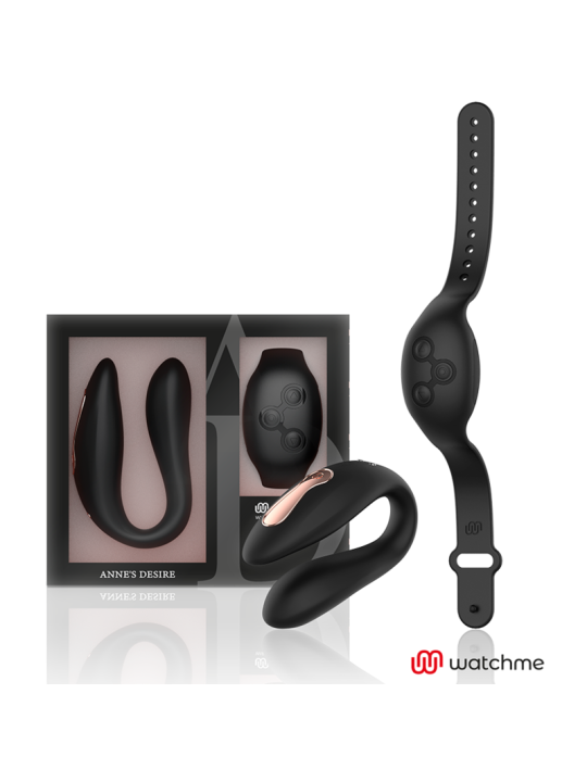 ANNE S DESIRE DUAL PLEASURE TECNOLOGIA WATCHME NEGRO