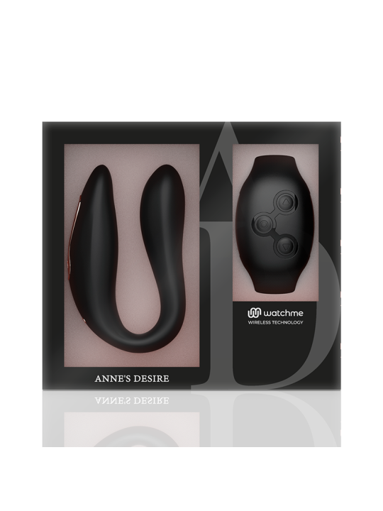 ANNE S DESIRE DUAL PLEASURE TECNOLOGIA WATCHME NEGRO