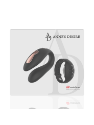 ANNE S DESIRE DUAL PLEASURE TECNOLOGIA WATCHME NEGRO