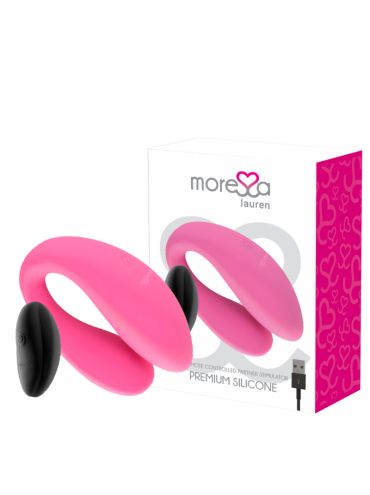 MORESSA LAUREN CONTROL REMOTO ESTIMULADOR PARA PAREJAS