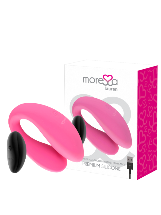 MORESSA LAUREN CONTROL REMOTO ESTIMULADOR PARA PAREJAS