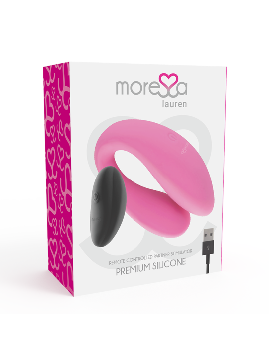 MORESSA LAUREN CONTROL REMOTO ESTIMULADOR PARA PAREJAS