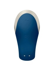 SATISFYER APP DOUBLE LOVE VIBRADOR PAREJAS LUXURY AZUL
