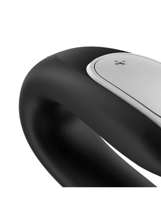 SATISFYER DOUBLE FUN PARTNER VIBRADOR NEGRO