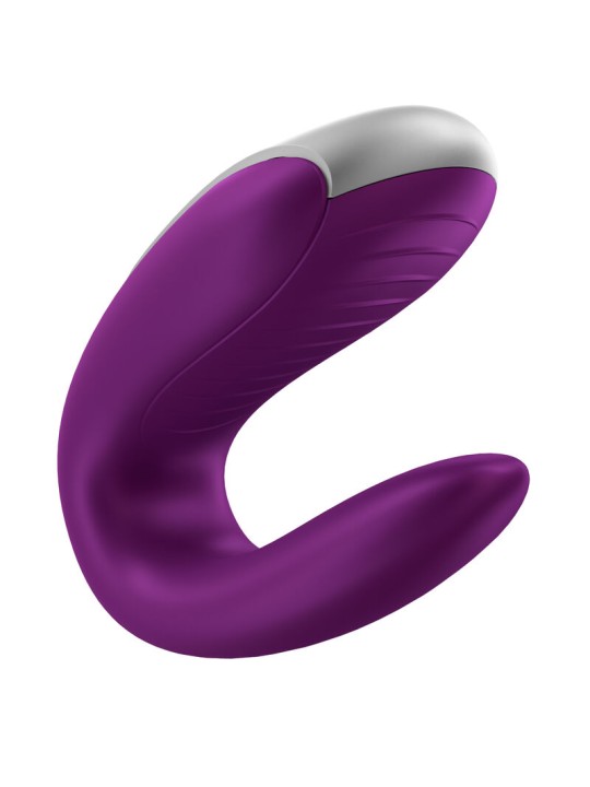 SATISFYER DOUBLE FUN PARTNER VIBRADOR LILA