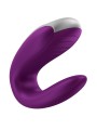 SATISFYER DOUBLE FUN PARTNER VIBRADOR LILA