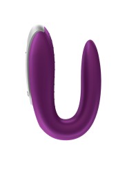SATISFYER DOUBLE FUN PARTNER VIBRADOR LILA