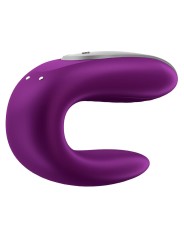 SATISFYER DOUBLE FUN PARTNER VIBRADOR LILA