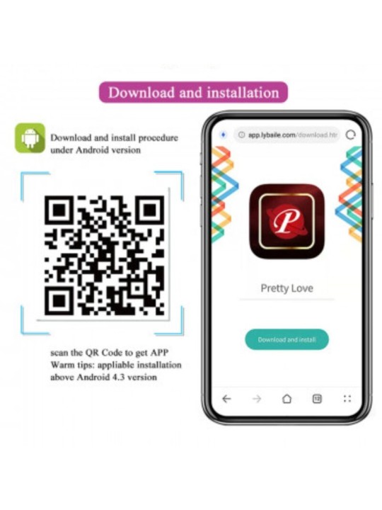 PRETTY LOVE CATALINA MASAJEADOR FREE APP LILA
