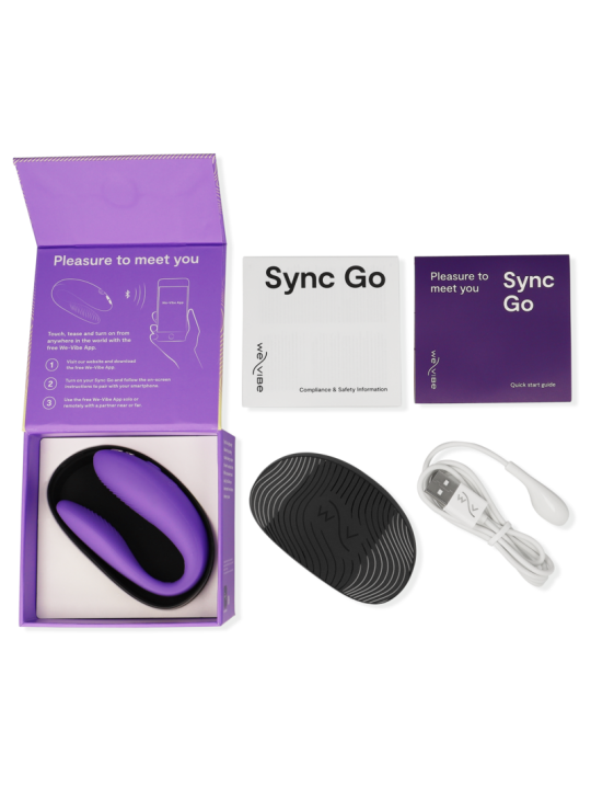 WE VIBE SYNC GO ESTIMULADOR DUAL VIOLETA