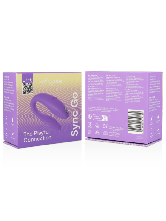 WE VIBE SYNC GO ESTIMULADOR DUAL VIOLETA